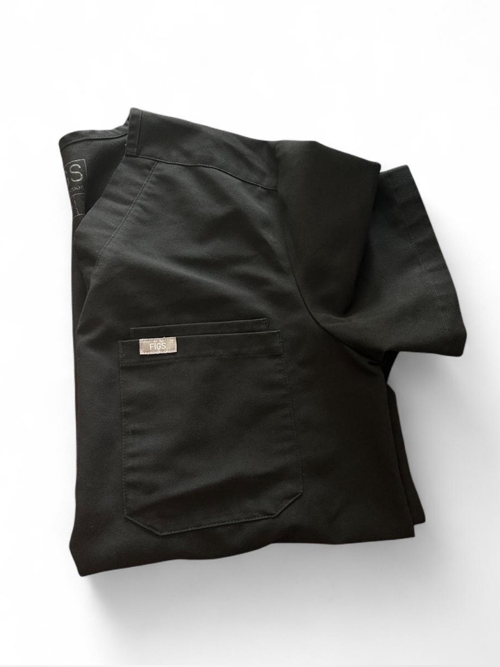 Black Leon Scrub Top